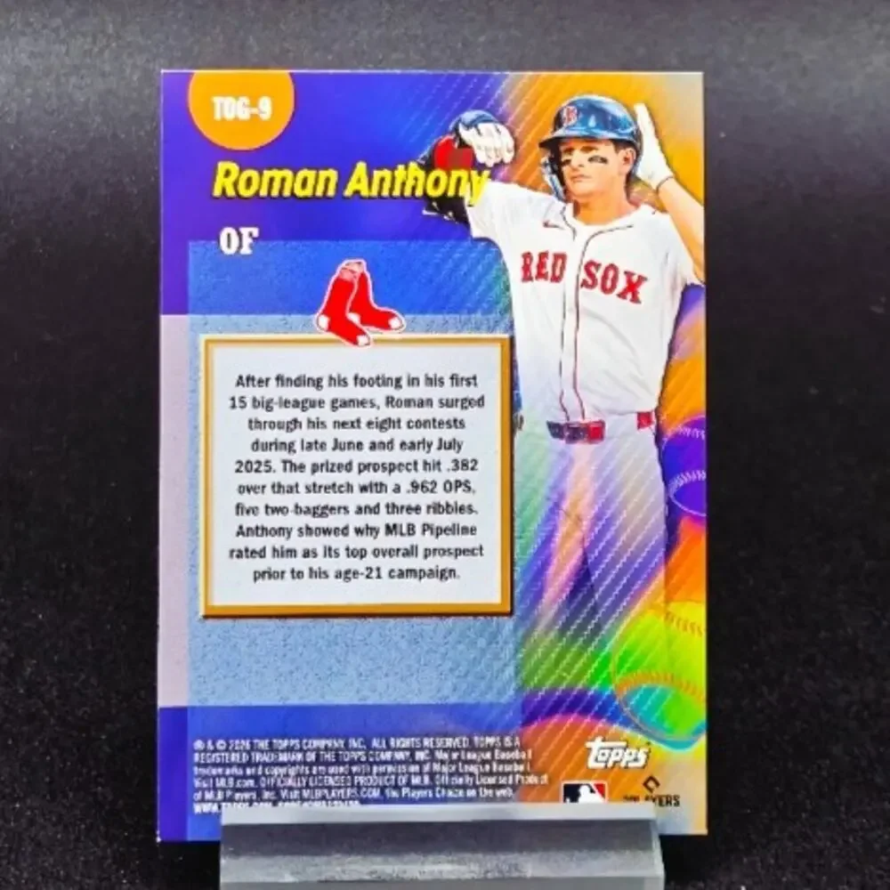 Roman Anthony Crusade Chromium Titans RC Boston Red Sox Top Prospect - Picture 3 of 5
